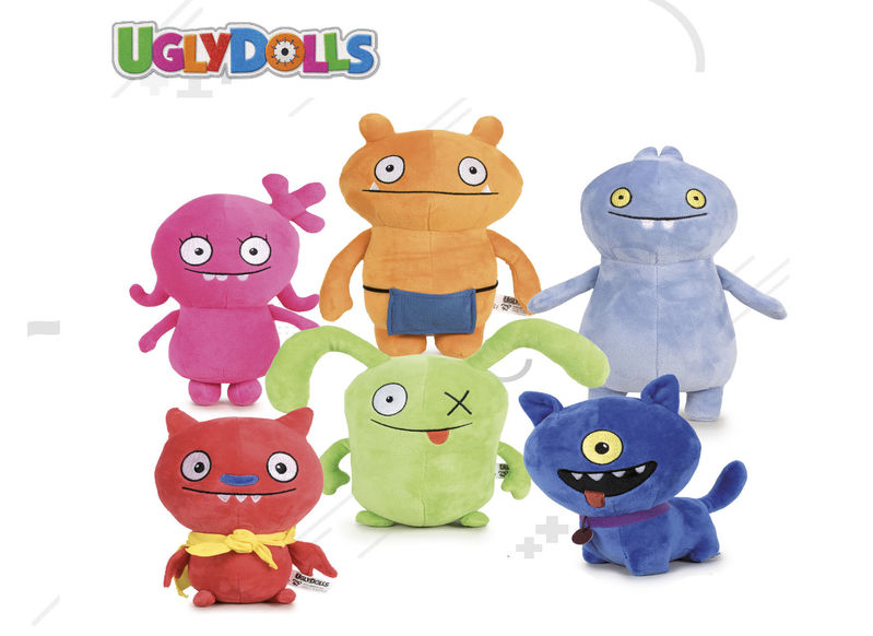 Ugly dolls size 1,5 6 Asst 20cms