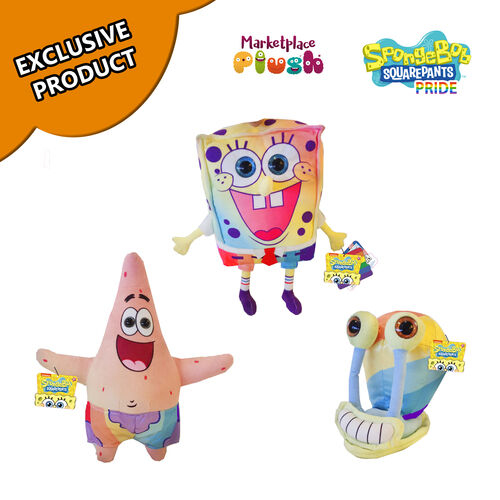 Sponge Bob and Assorted Friends 30cm Rainbow PRIDE
