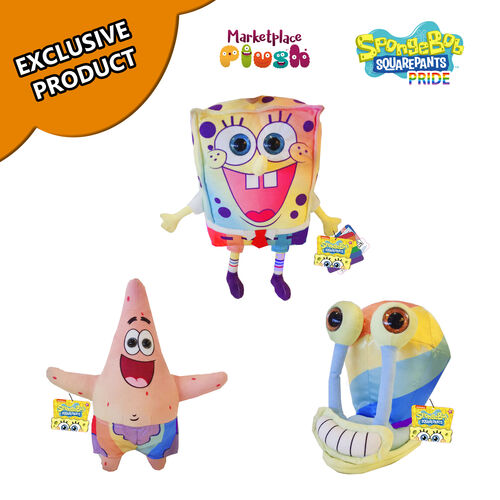 Sponge Bob and Assorted Friends 30cm Rainbow PRIDE