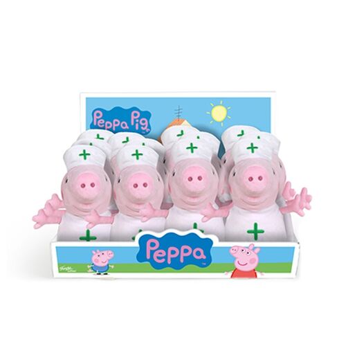 Peluches Peppa Pig 20 Cm X 7 Unidades- Familia+ Peppa Hobbie