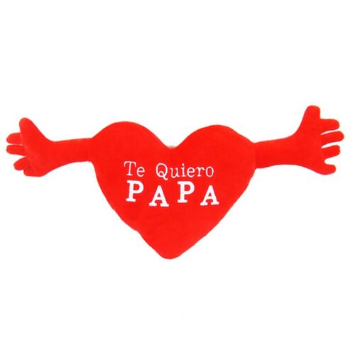 Heart 'Te Quiero Papa' 20x14