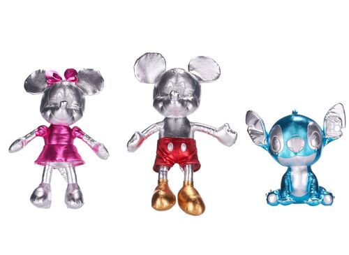 Mickey, Minnie and Stitch Assorted 100 Aniversary 26cm