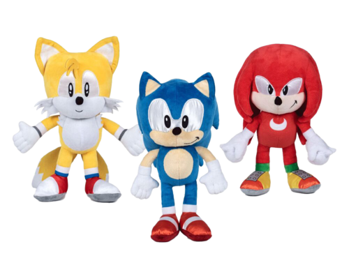 Sonic classic & friends Assor 3 mod. 30 cm