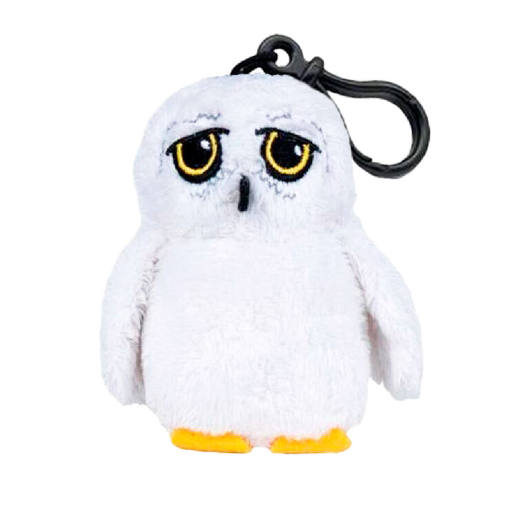 Harry Potter Owl (hedwig) keychain with plastic clip 10cm