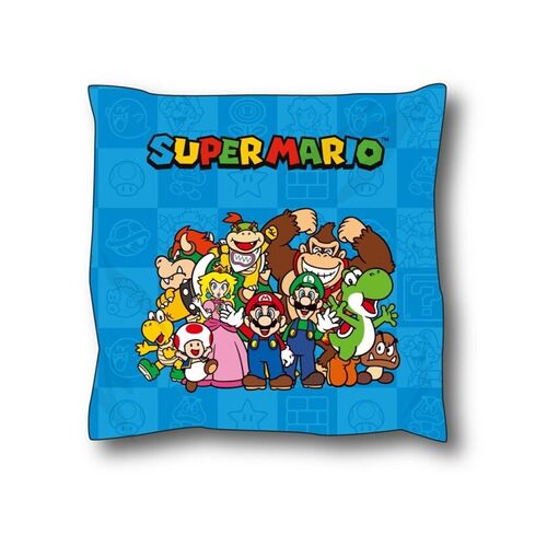Super Mario Blue Cushion 40X40 CM
