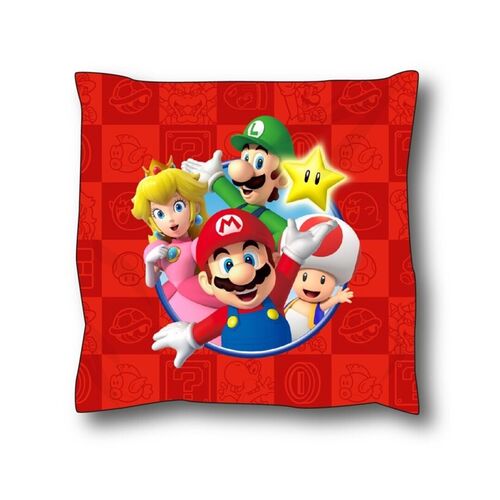 Super Mario Red Cushion 40X40 CM