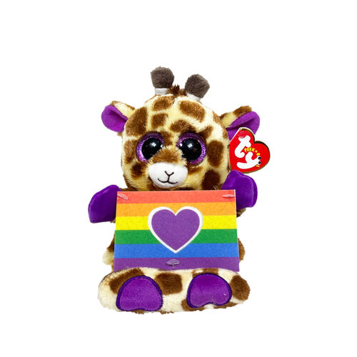 TY Giraffe Fantasy animals hugs - Pride Love