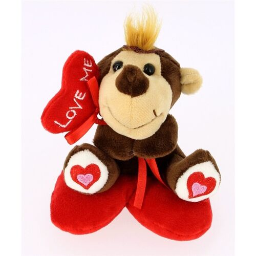 Balloon Monkey + Heart 12CM