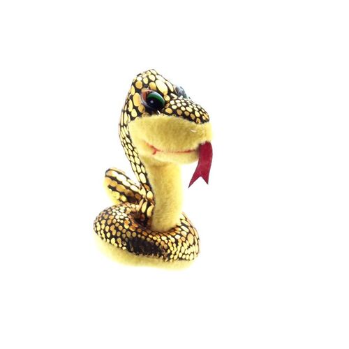 Coiled Cobra Key Ring 10cm