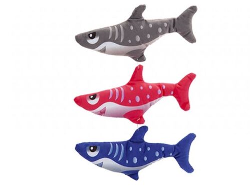 Printed shark 21cm 3 assorted colours