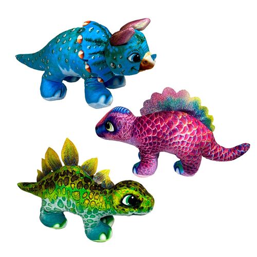 Printed comical dinosaur 15 x 30cm , 3 assorted models