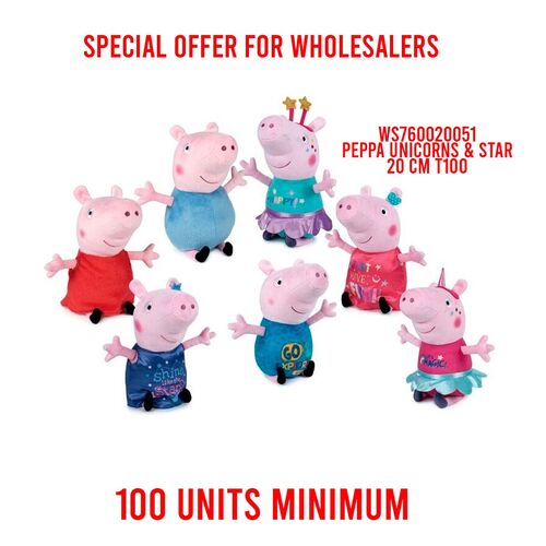Peppa Pig Unicorns & Star 20 cm T100
