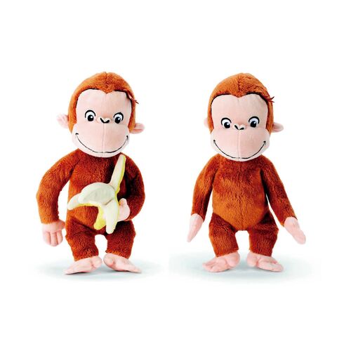 Curious George & Curious George with Ban 25cm