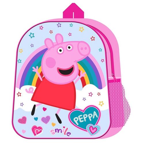Peppa Pig 31CM Backpack 31X26X10 w/ Pockets