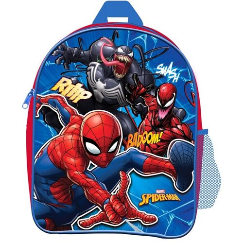 Spiderman 31CM Backpack 31X26X10 w/ Pockets