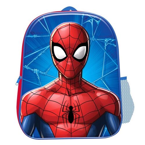 Spiderman 3D Backpack 31X26X10 w/ Pockets