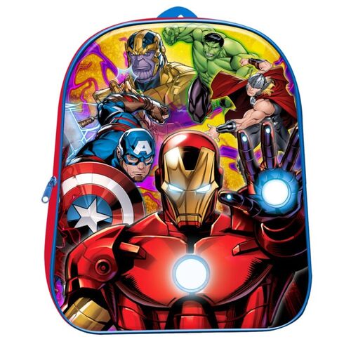 Backpack BTS Avengers 3D with Eva Shaped Front 31CM