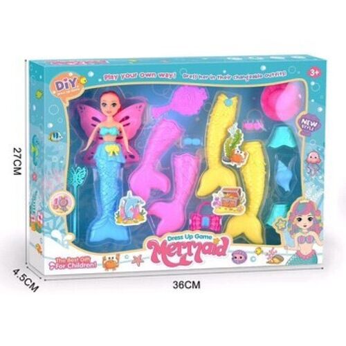 Siren Set with interchangeable tails