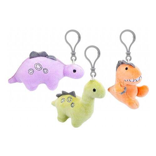 OH SO SOFT CLIP ON DINOSAURS 3 ASSORTED
